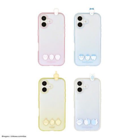 《Chikawa》IIII fit Clear iPhone 16适配手机壳 蜂窝纹