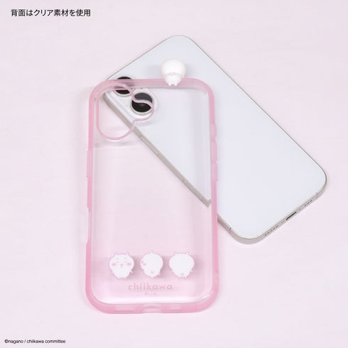 《Chikawa》IIII fit Clear iPhone 16适配手机壳 蜂窝纹