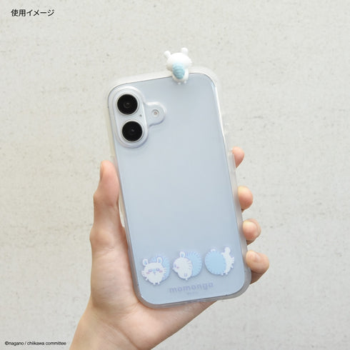 《Chikawa》IIII fit Clear iPhone 16适配手机壳 蜂窝纹
