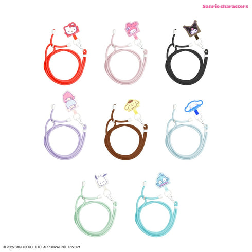 『サンリオキャラクターズ』キラキラマルチリングプラス ストラップセット ポムポムプリン