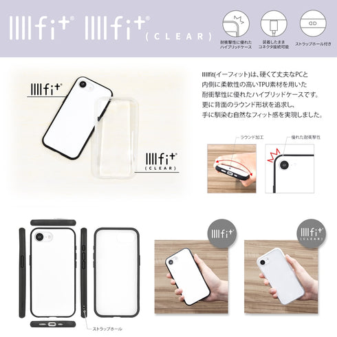 『サンリオキャラクターズ』IIII fit iPhone 16e対応ケース ハローキティ