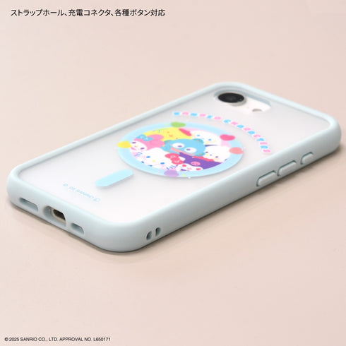 《三丽鸥角色》IIII fit Plump Frame iPhone 16e MagSafe兼容保护壳 凯蒂猫