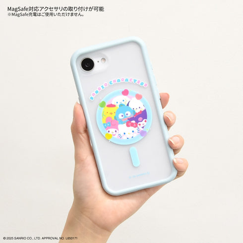 《三丽鸥角色》IIII fit Plump Frame iPhone 16e MagSafe兼容保护壳 凯蒂猫