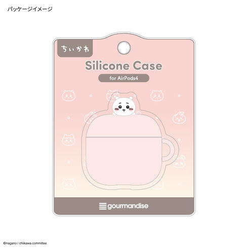 《Chikawa》AirPods 4专用硅胶保护壳 蜂纹款