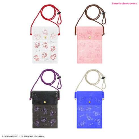 《三丽鸥角色》IIIIpocket Clear 智能手机收纳包 美乐蒂