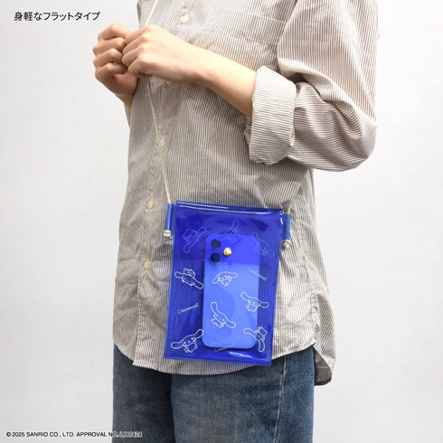 《三丽鸥角色》IIIIpocket Clear 智能手机收纳包 美乐蒂