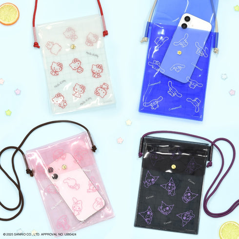 《三丽鸥角色》IIIIpocket Clear 智能手机收纳包 美乐蒂