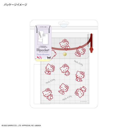 《三丽鸥角色》IIIIpocket Clear 智能手机收纳包 美乐蒂