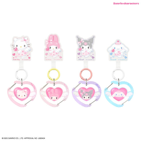 『サンリオキャラクターズ』マルチリングプラス クリアカラビナ付き マイメロディ