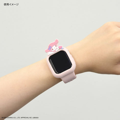 《三麗鷗角色》Apple Watch 41/40mm 專用矽膠保護殼 美樂蒂