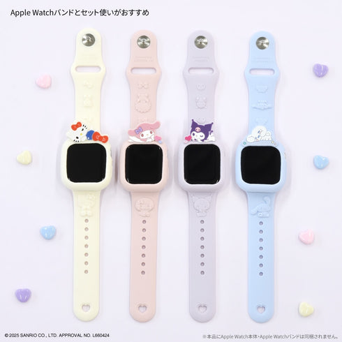 《三麗鷗角色》Apple Watch 41/40mm 專用矽膠保護殼 美樂蒂