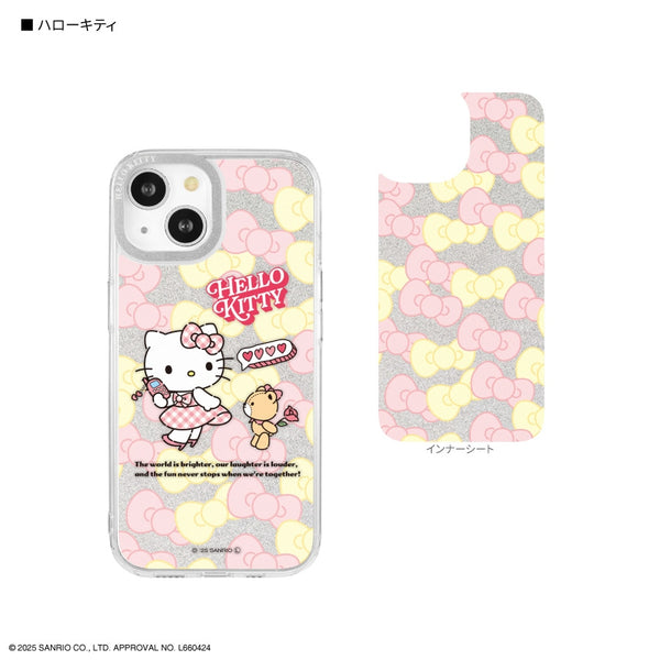『サンリオキャラクターズ』Camera Frame iPhone 15 / 14 / 13対応ケース ハローキティ