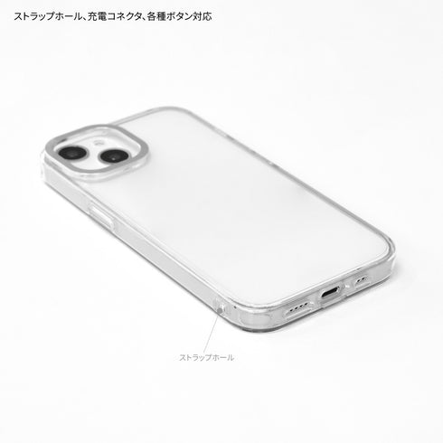 『サンリオキャラクターズ』Camera Frame iPhone 15 / 14 / 13対応ケース ハローキティ