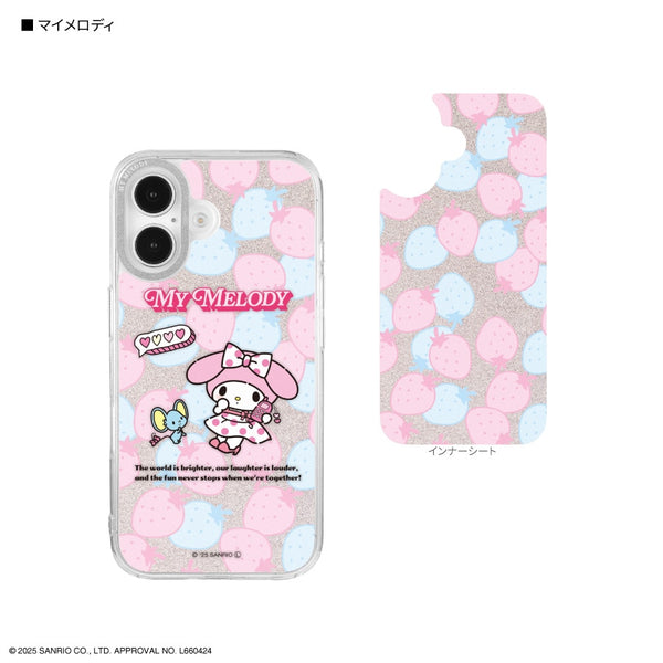 『サンリオキャラクターズ』Camera Frame iPhone 16対応ケース マイメロディ