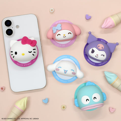 『サンリオキャラクターズ』MagSafe対応マルチグリップ ハンギョドン