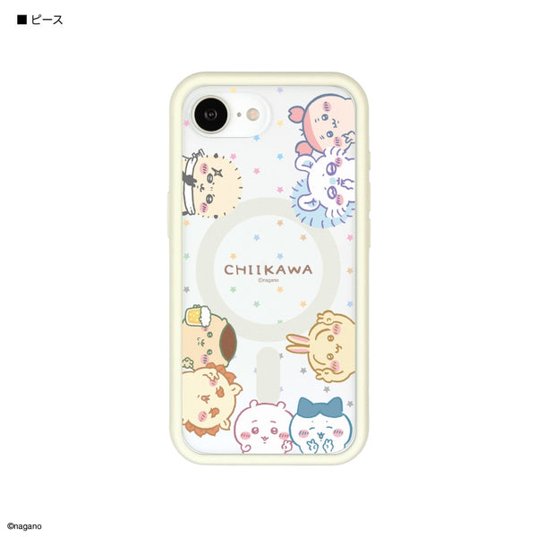 『ちいかわ』1Illfit プランプフレーム iPhone17e / 16e MagSafe 対応ケース ピース