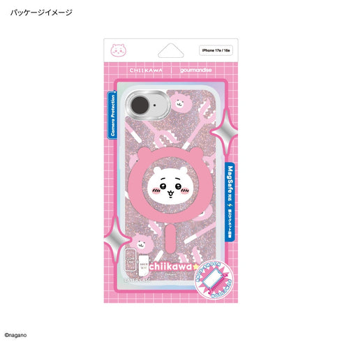 《Chikawa》Camera Frame iPhone 17e / 16e MagSafe 兼容手机壳 兔子款