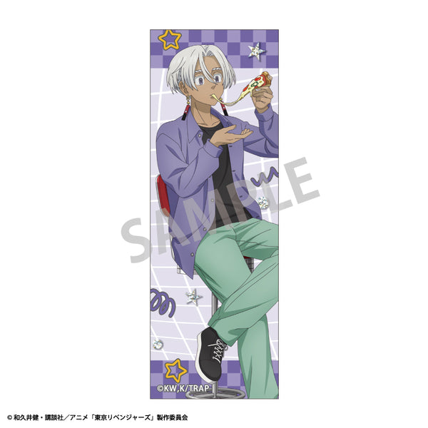 『東京リベンジャーズ』ロングスクエア缶バッジ 黒川 イザナ/Welcome diner