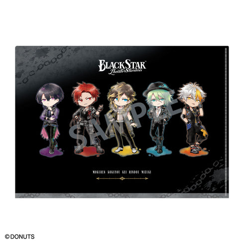 『ブラックスター -Theater Starless-』A4シングルクリアファイル チームリーダー
