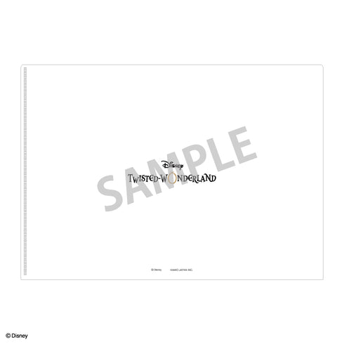 『ディズニー ツイステッドワンダーランド』A4シングルクリアファイル ディズニー100