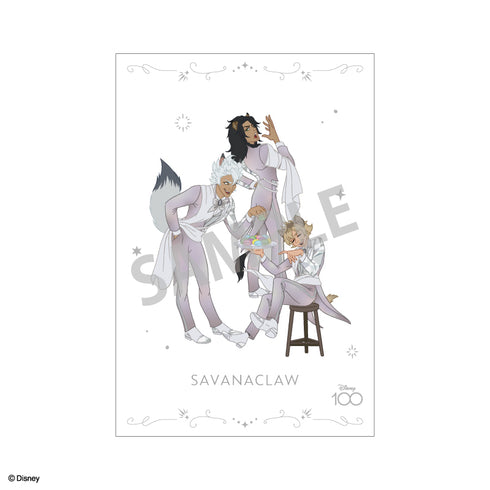『ディズニー ツイステッドワンダーランド』ポストカード サバナクロー ディズニー100