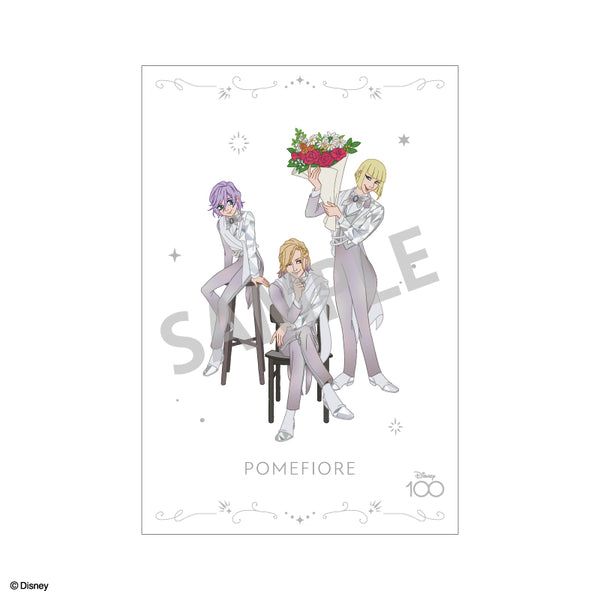 『ディズニー ツイステッドワンダーランド』ポストカード ポムフィオーレ ディズニー100