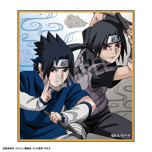 『NARUTO 疾風伝』トレーディングミニ色紙 少年期 BOX