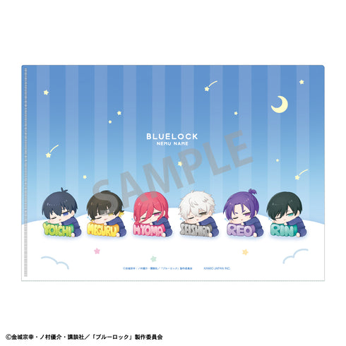 『ブルーロック』A4シングルクリアファイル 雲 ねむネーム