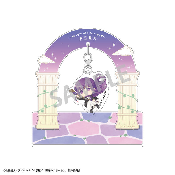 "Freiren: The Funeral" Hanging Acrylic Stand: Fern (Falling)