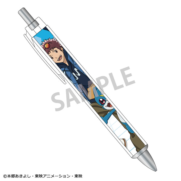 『デジモンアドベンチャー02』太軸ボールペン 本宮大輔&ブイモン