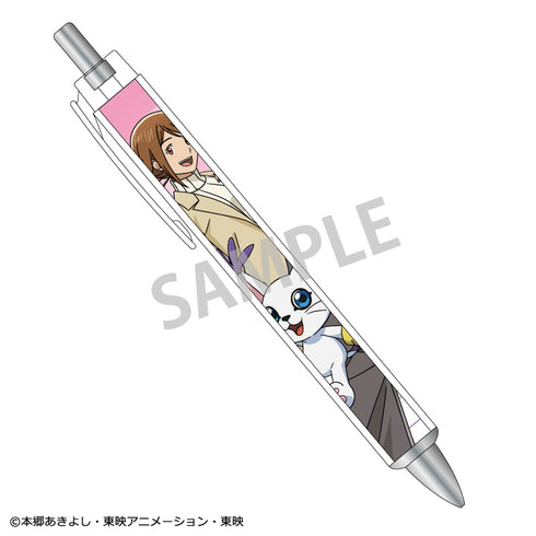 『デジモンアドベンチャー02』太軸ボールペン 八神 ヒカリ&テイルモン