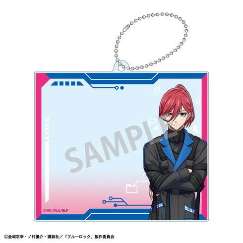 『ブルーロック』フォトフレームキーホルダー 千切豹馬 サイバーパンク