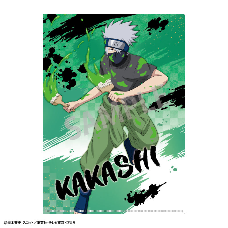 NARUTO』A4シングルクリアファイル はたけカカシ ペイント – Anime Store JP