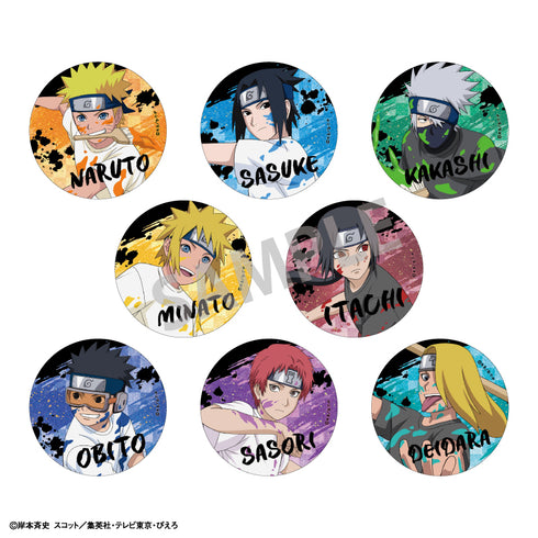 『NARUTO』トレーディンググリッター缶バッジ ペイント BOX
