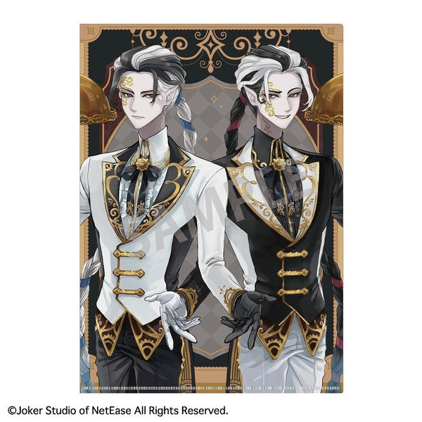 『Identity V/第五人格』A4シングルクリアファイル_ 白黒無常_メイド&バトラー×スチームパンク