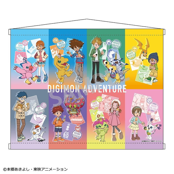 『デジモンアドベンチャー』B2タペストリー_ 食べ物わけっこ