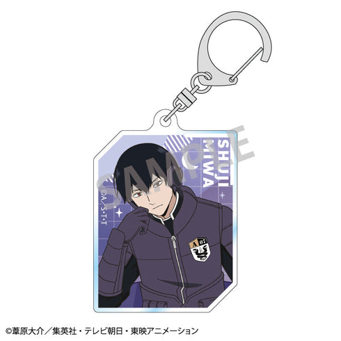 『ワールドトリガー』アクリルキーホルダー_三輪秀次_チェア2