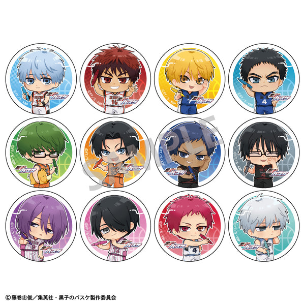 『黒子のバスケ』トレーディング缶バッジ サイン描き起こし BOX