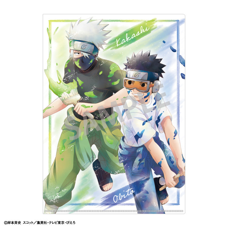 NARUTO-ナルト- 疾風伝』A4シングルクリアファイル_はたけカカシ&うち