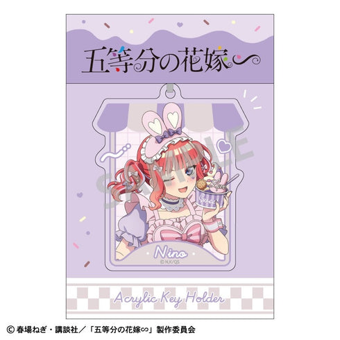 『五等分の花嫁』アクリルキーホルダー_中野二乃/アイス屋さん