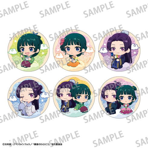 『薬屋のひとりごと』トレーディンググリッター缶バッジ_きゃらくも【BOX】【202610再販】