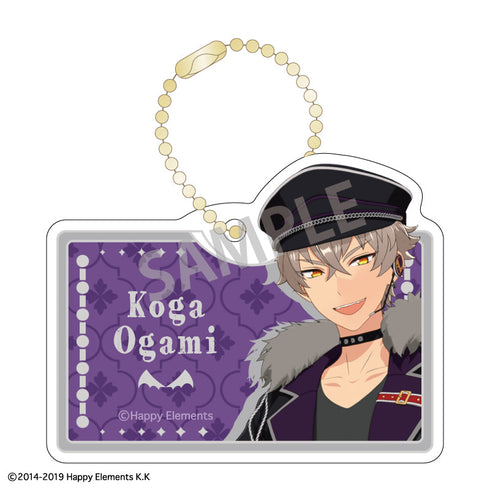 『あんさんぶるスターズ!!』『クロスロード』 クリップキーホルダー_大神 晃牙/UNDEAD