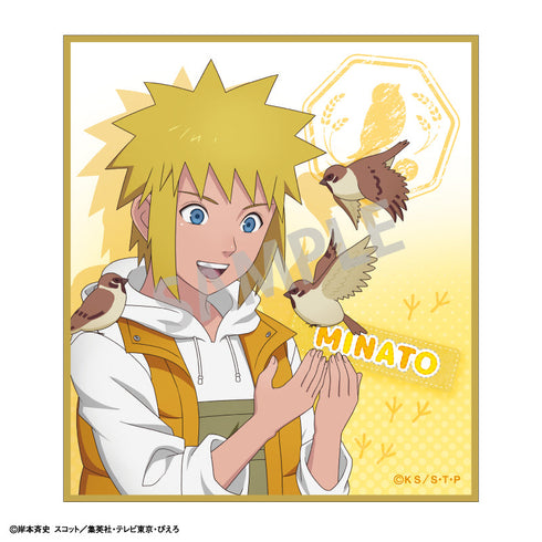 『NARUTO』トレーディングミニ色紙/少年期×アニマル【BOX】