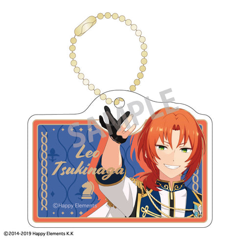 『あんさんぶるスターズ!!』『チェックメイト』 クリップキーホルダー_月永 レオ/Knights