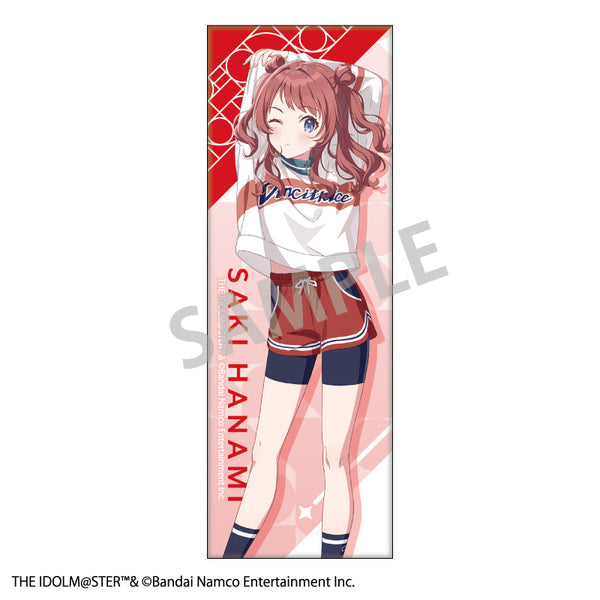 『学園アイドルマスター』ロングスクエア缶バッジ/花海咲季【202506再販】