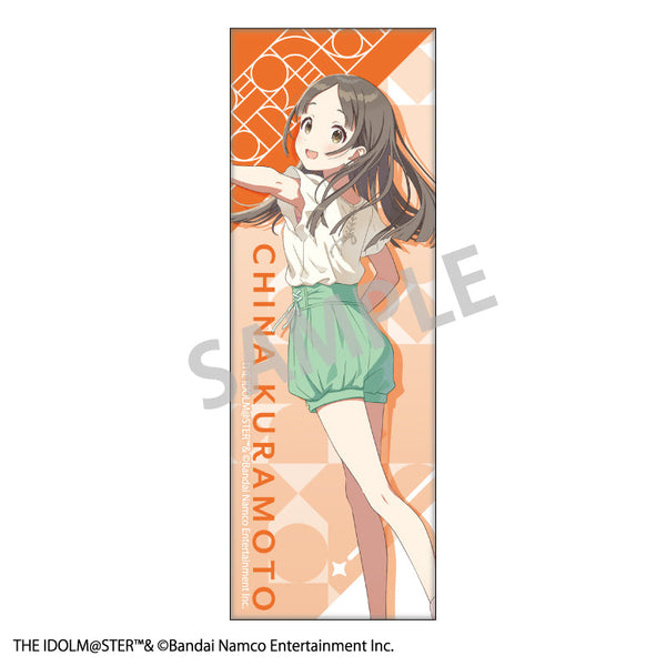 『学園アイドルマスター』ロングスクエア缶バッジ/倉本千奈【202506再販】