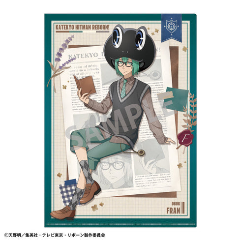 『家庭教師ヒットマンREBORN!』A4シングルクリアファイル_フラン/英国ファッション
