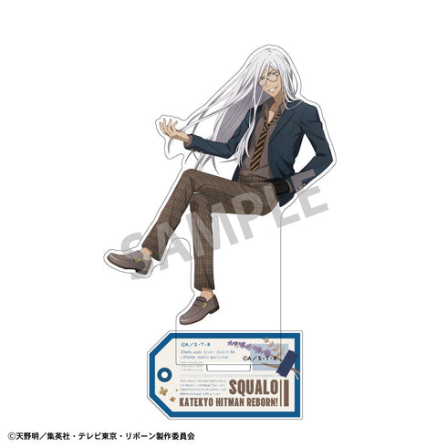 『家庭教師ヒットマンREBORN!』アクリルスタンド_スペルビ・スクアーロ/英国ファッション