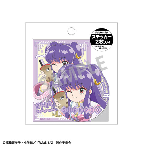 『らんま1/2』ステッカーセット_シャンプー/チャイナコーデ【202506再販】