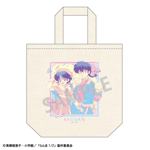 『らんま1/2』トートバッグ_早乙女 乱馬&天道 あかね/チャイナコーデ【202506再販】